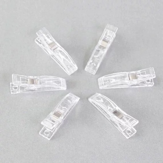 吉利夾(大) 拼布夾 50入/包 5.5*1.1cm【6-6016】