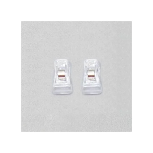 吉利夾 透明 100入/包 3.4*2.1cm【6-6014】
