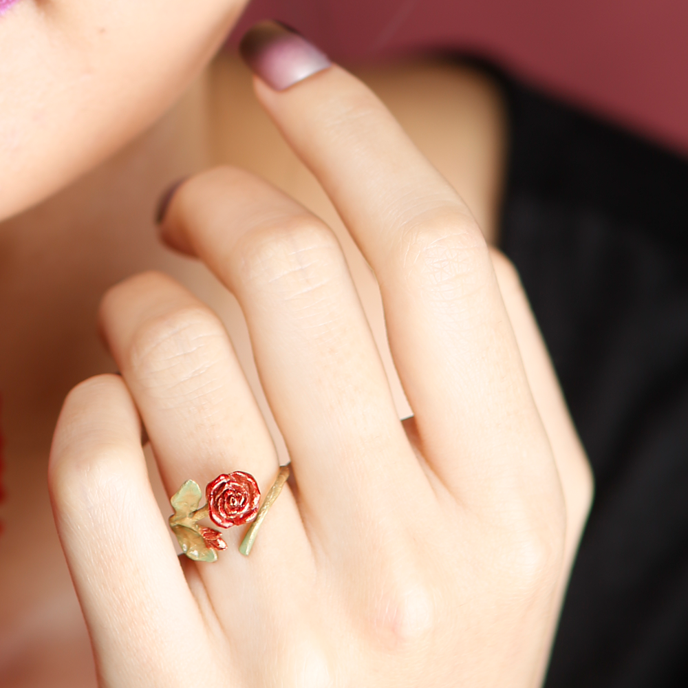 Palnart Poc 玫瑰戒指