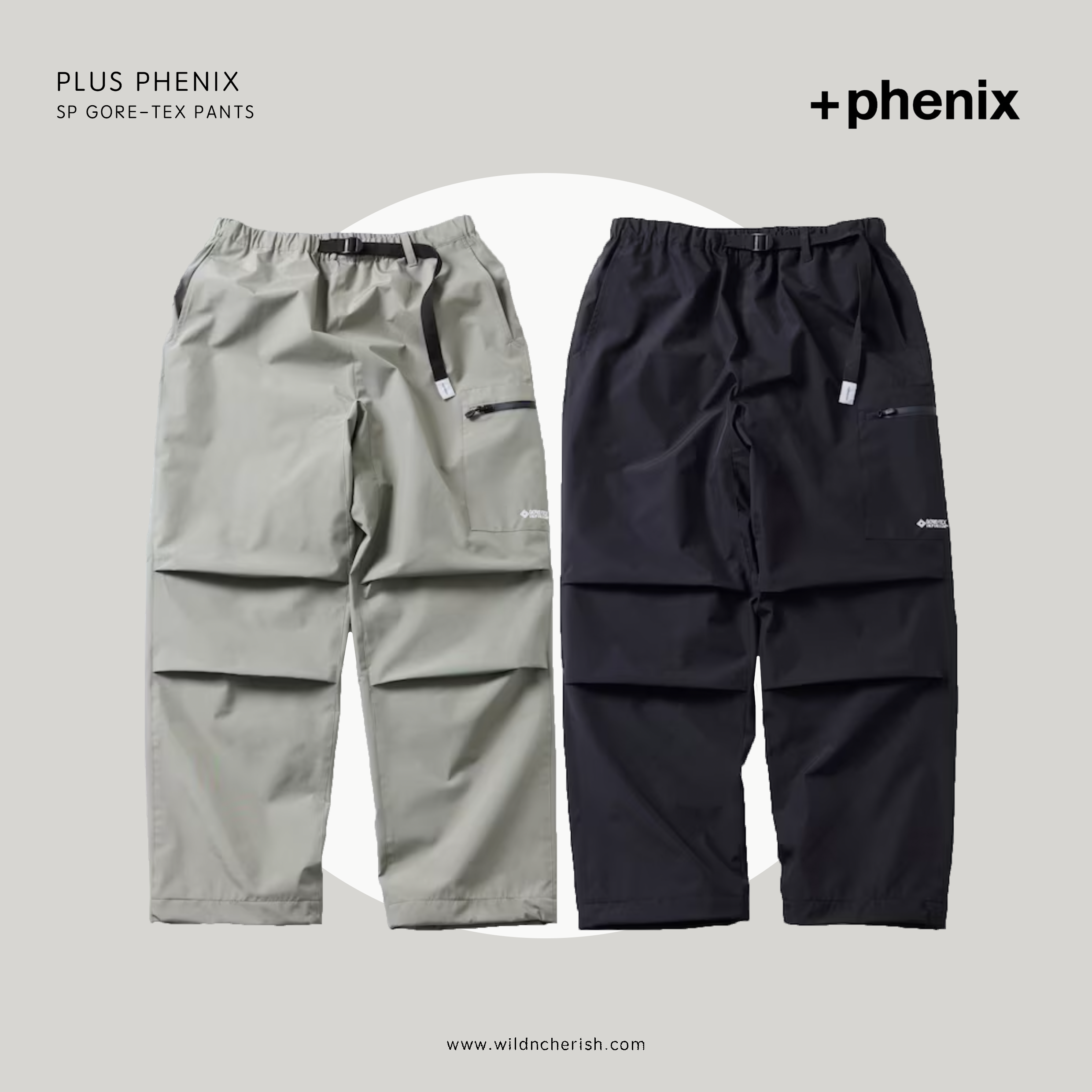 Plus Phenix 別注 GORE-TEX CARGO PANTS-