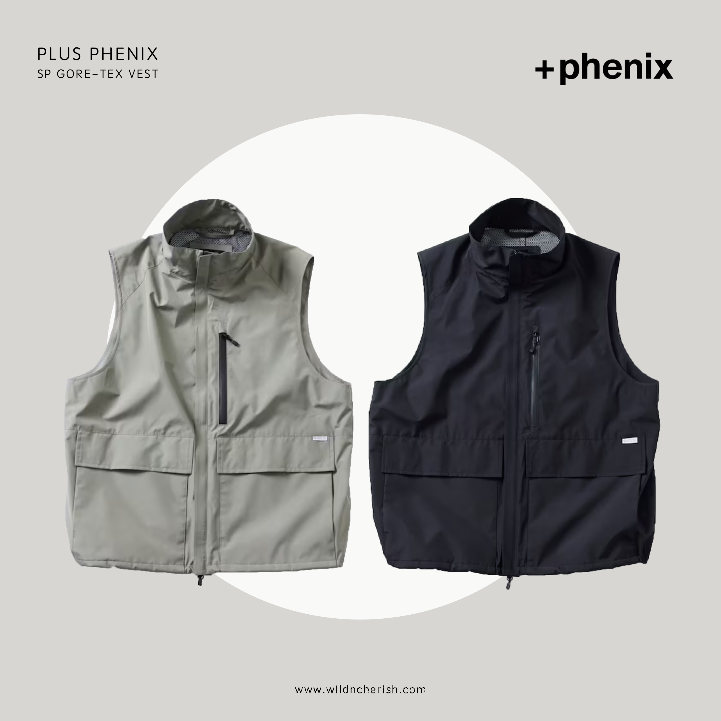 預訂| Plus Phenix SP Gore-tex Vest 防水背心