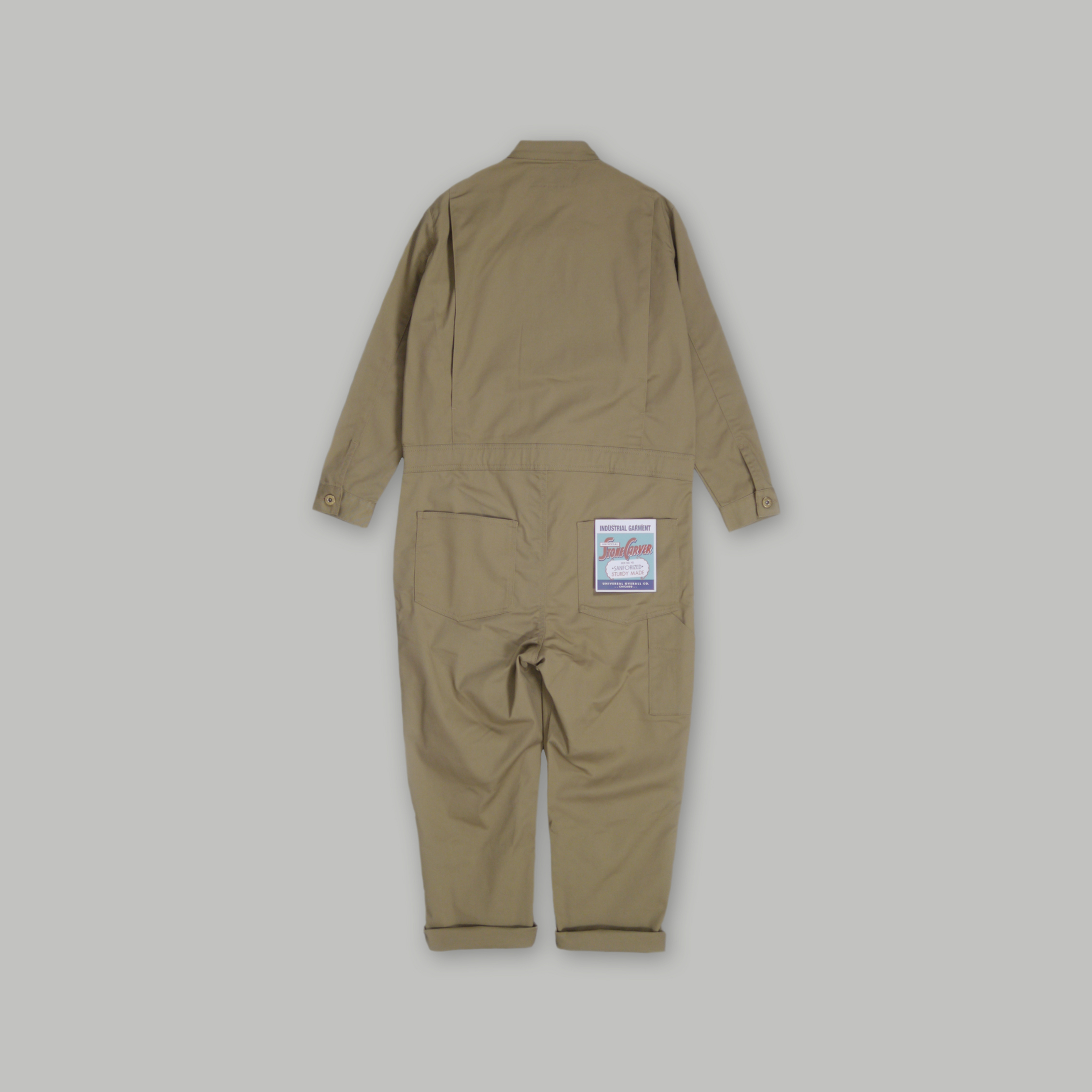 UNIVERSAL OVERALL Stand-Up Collar Jump Suit ╭ 4色 ╮