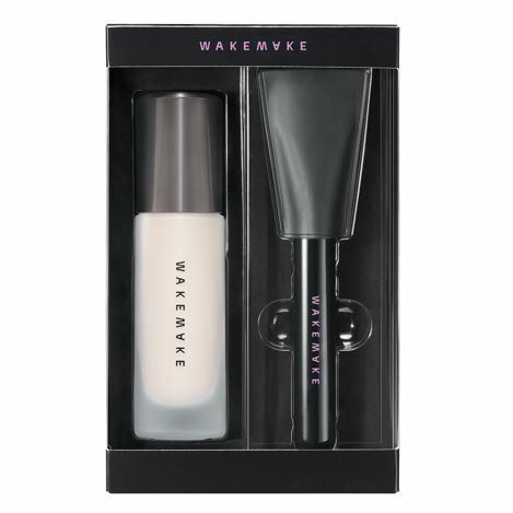 WAKEMAKE Water Velvet Cover Foundation 30ml [Black Hush Edition] [Olive Young with Brush Planning Set]