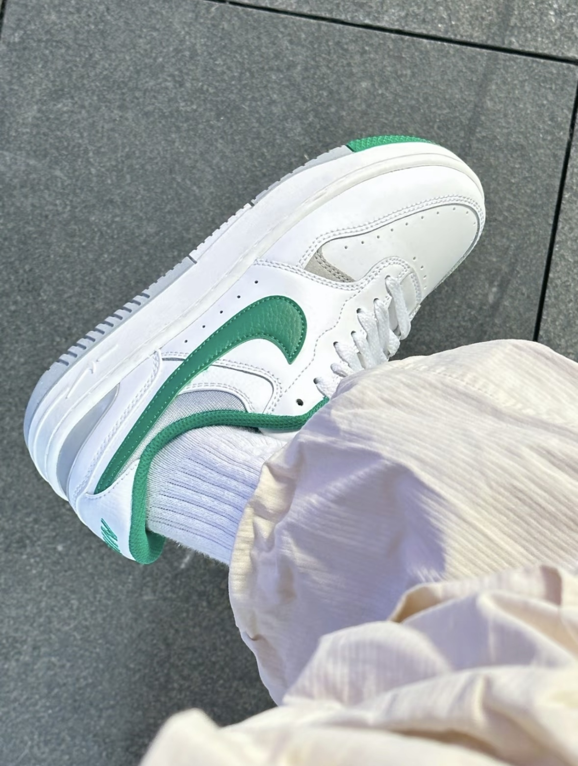 Nike Gamma Force 孔雀石綠 墨綠 皮革 女款 DX9176-106/預購