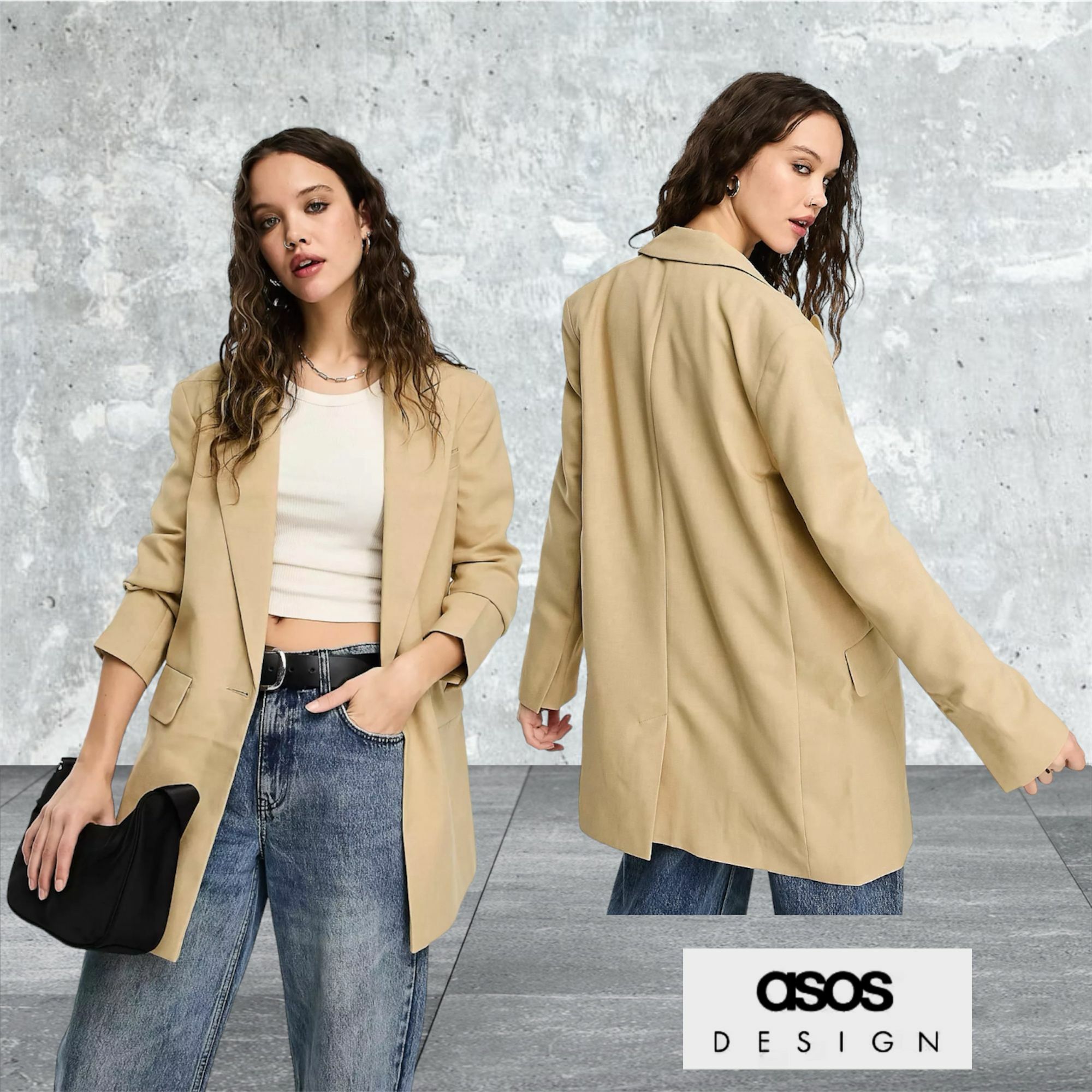 【預購】ASOS DESIGN F021905 女士西裝外套
