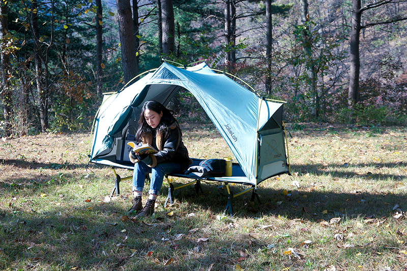 Jake Lah ジェイクラ コットテント 190 DAC JakeLah] J.cot 190 tent for one person/ Bike tent & easy
