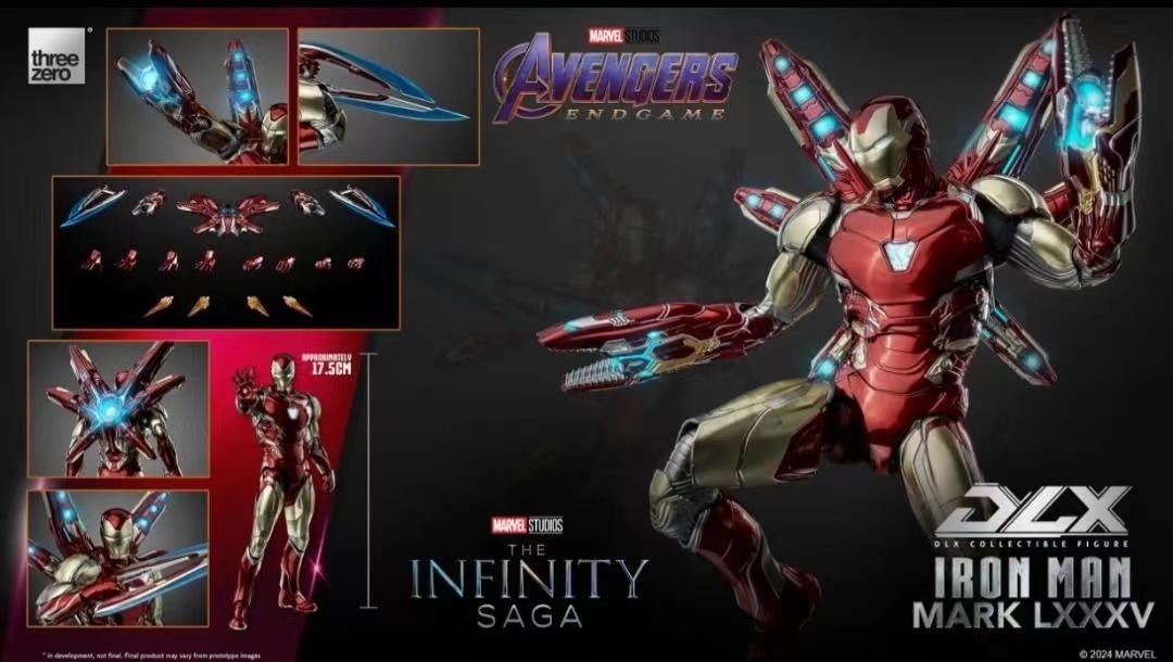 Threezero Marvel Studios: The Infinity Saga - DLX Iron Man Mark 85 MK85