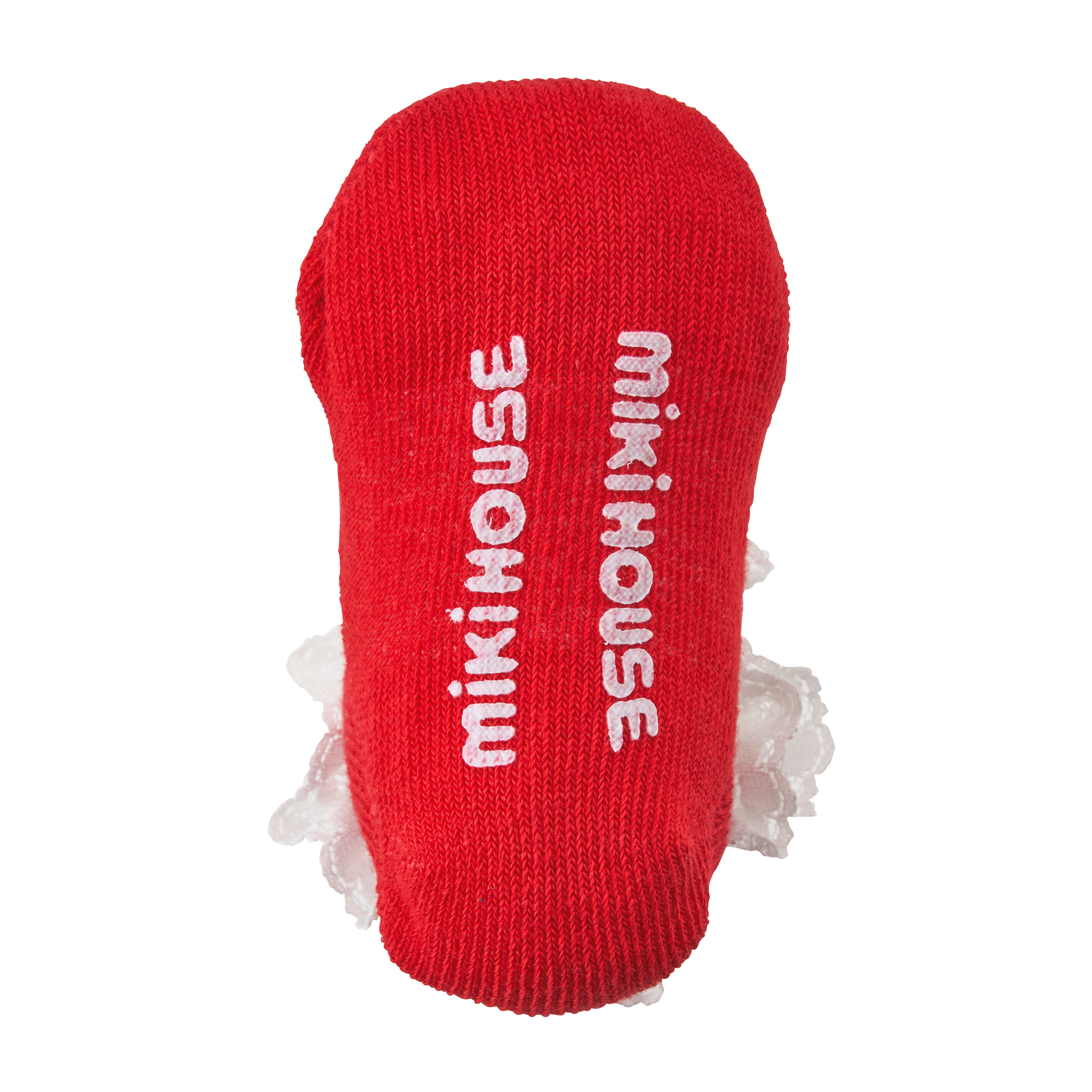 鞋子造型嬰兒襪-紅