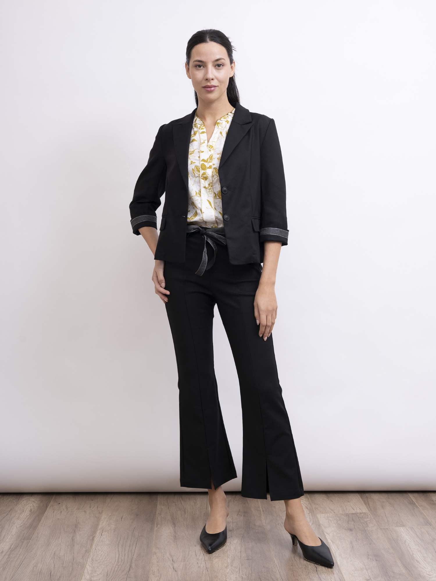 mi-tu 修身西裝外套