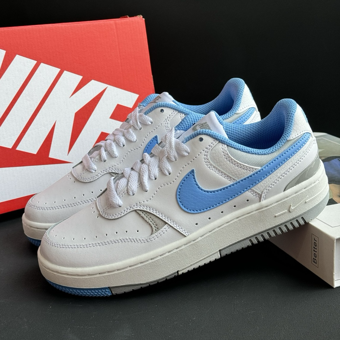 Nike Gamma Force "University Blue" 北卡大學藍白 小空軍 休閒運動鞋