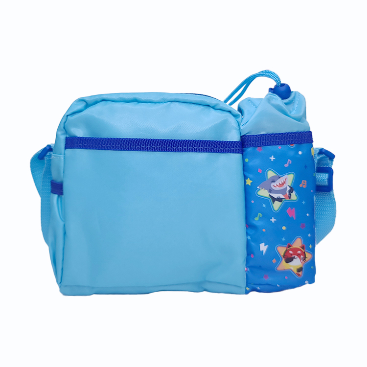 Whiskers with mic blue shoulder bag