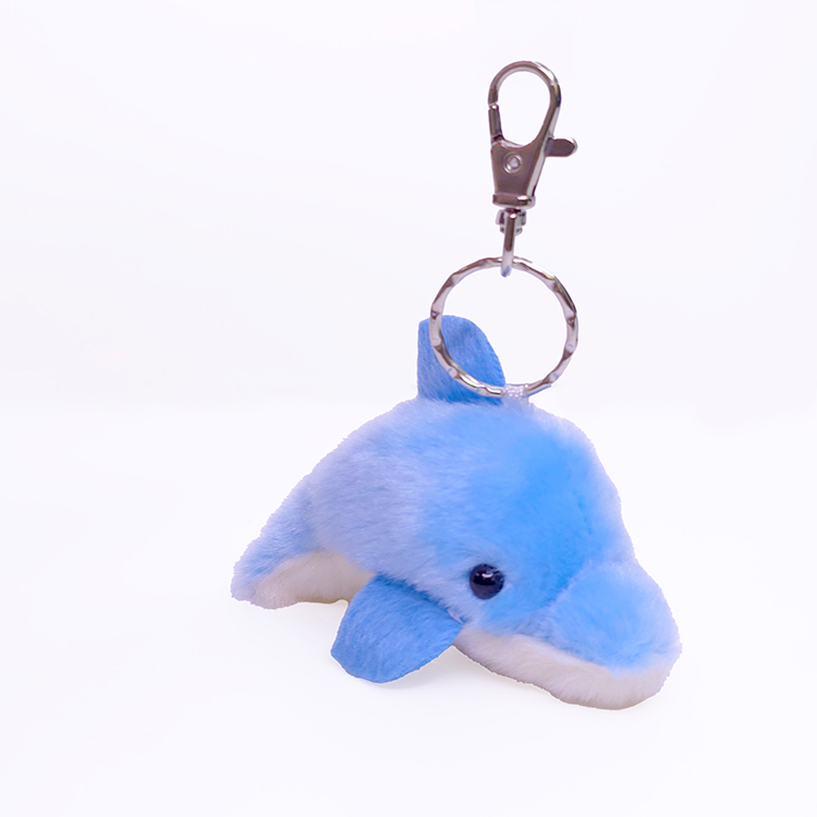 Light Blue Dolphin Keychain