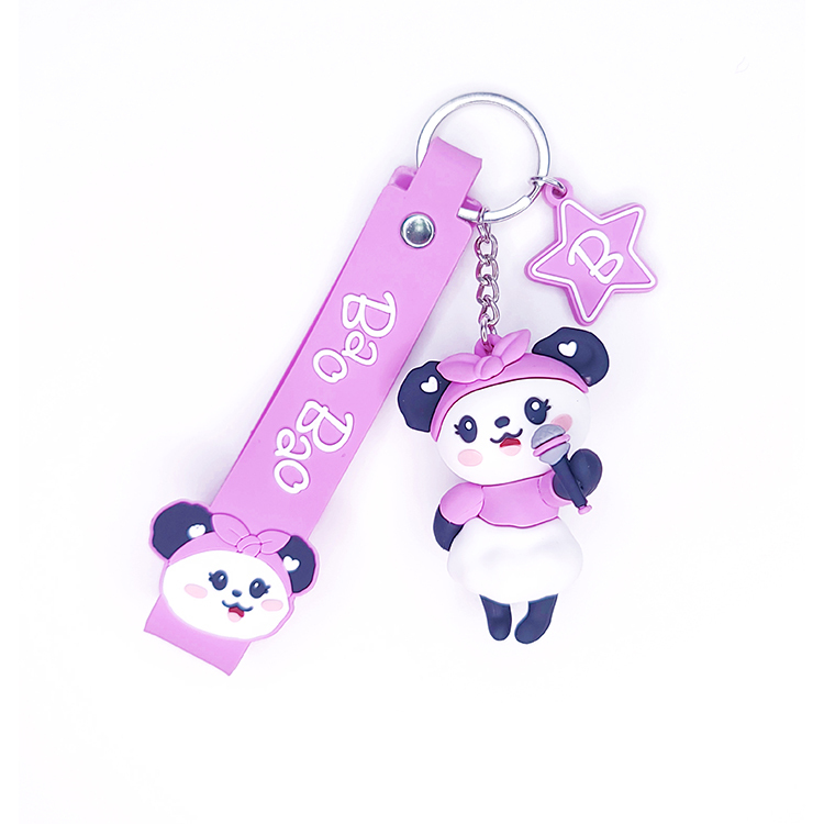 Bao Bao with mic keychain