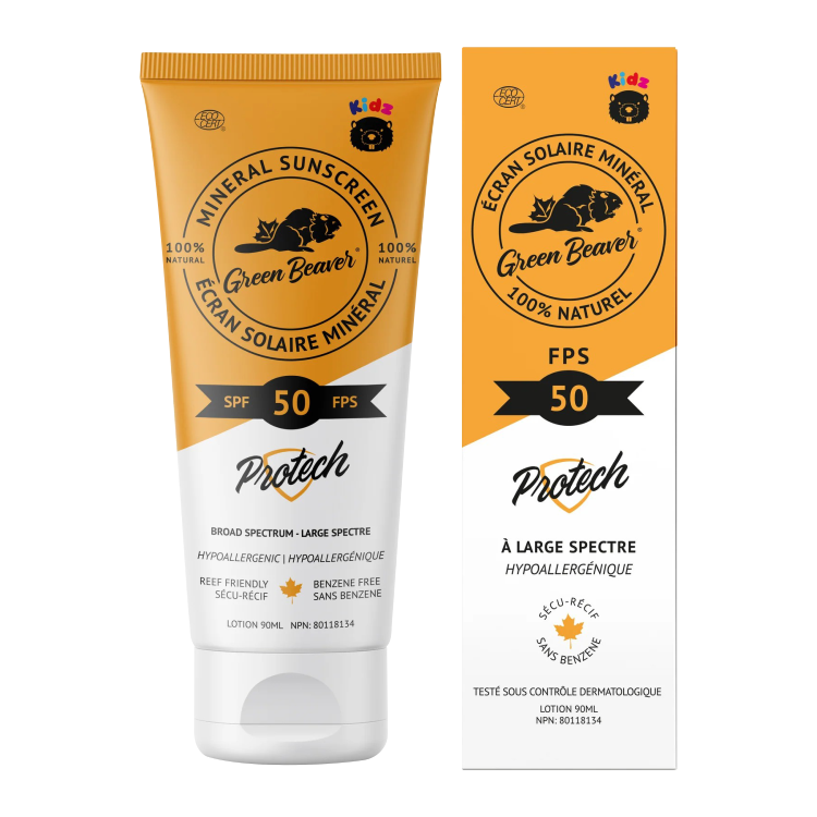加拿大Green Beaver兒童礦物防曬乳SPF 50