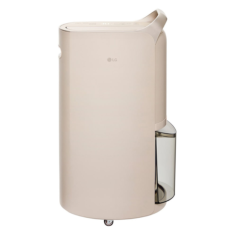 【LG 樂金】Puricare™ 雙變頻除濕機 - 19公升｜Objet Collection® (奶茶棕)｜MD191QCE0
