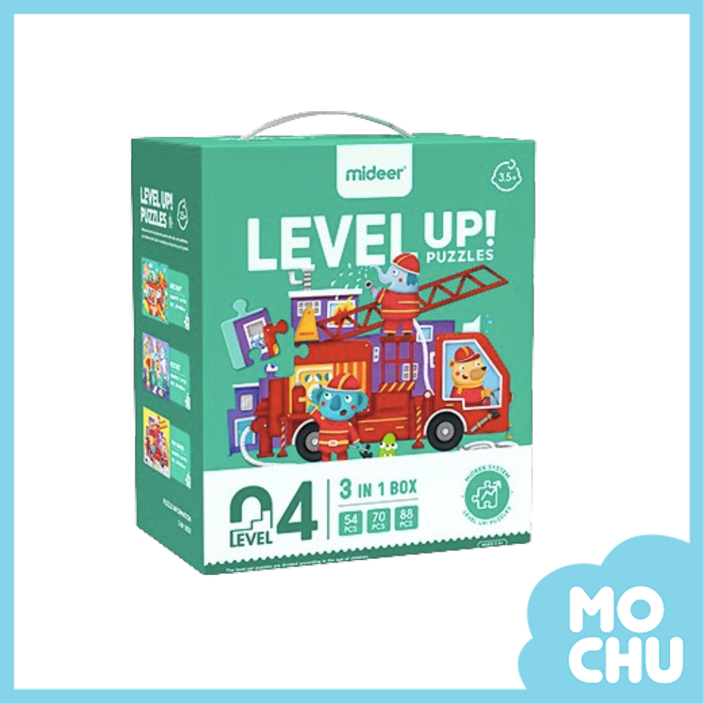 交通工具三合一拼圖