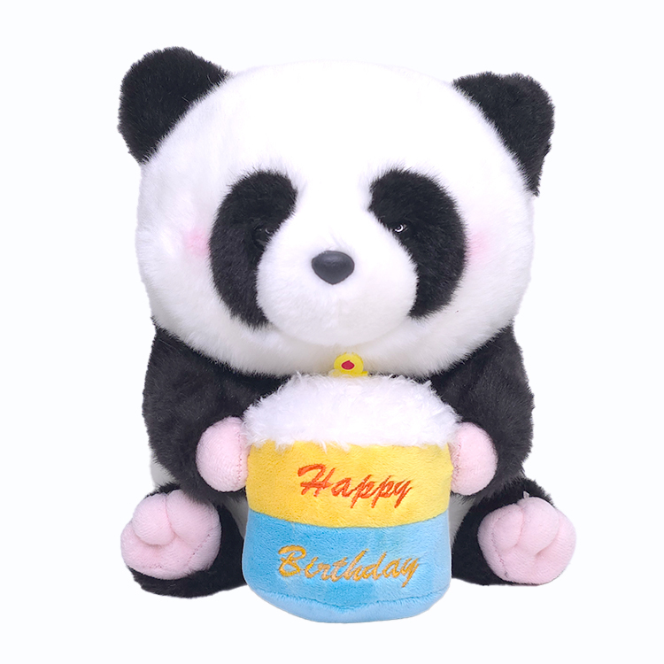 Panda Bean Bag Birthday Plush