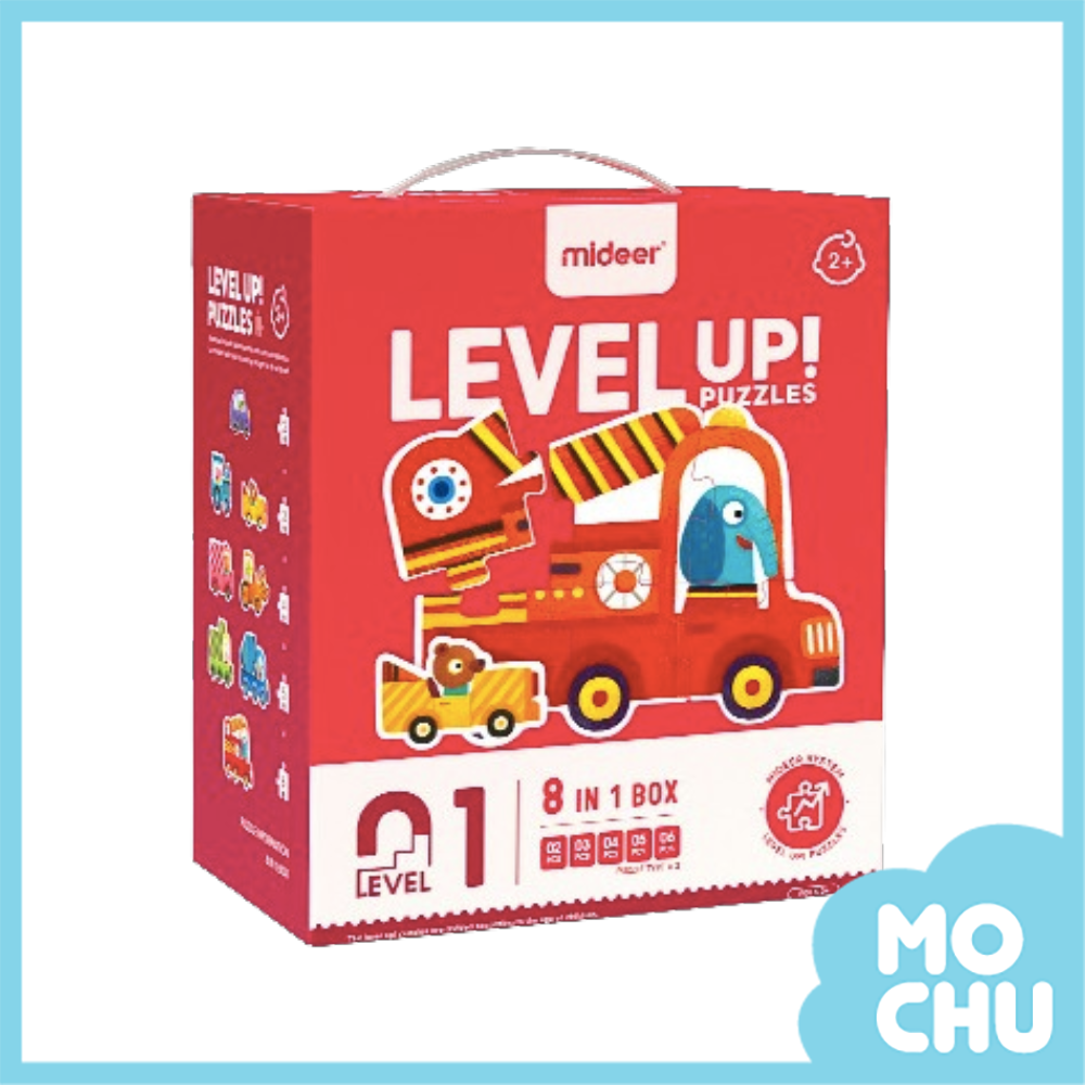 幾何車隊八合一拼圖