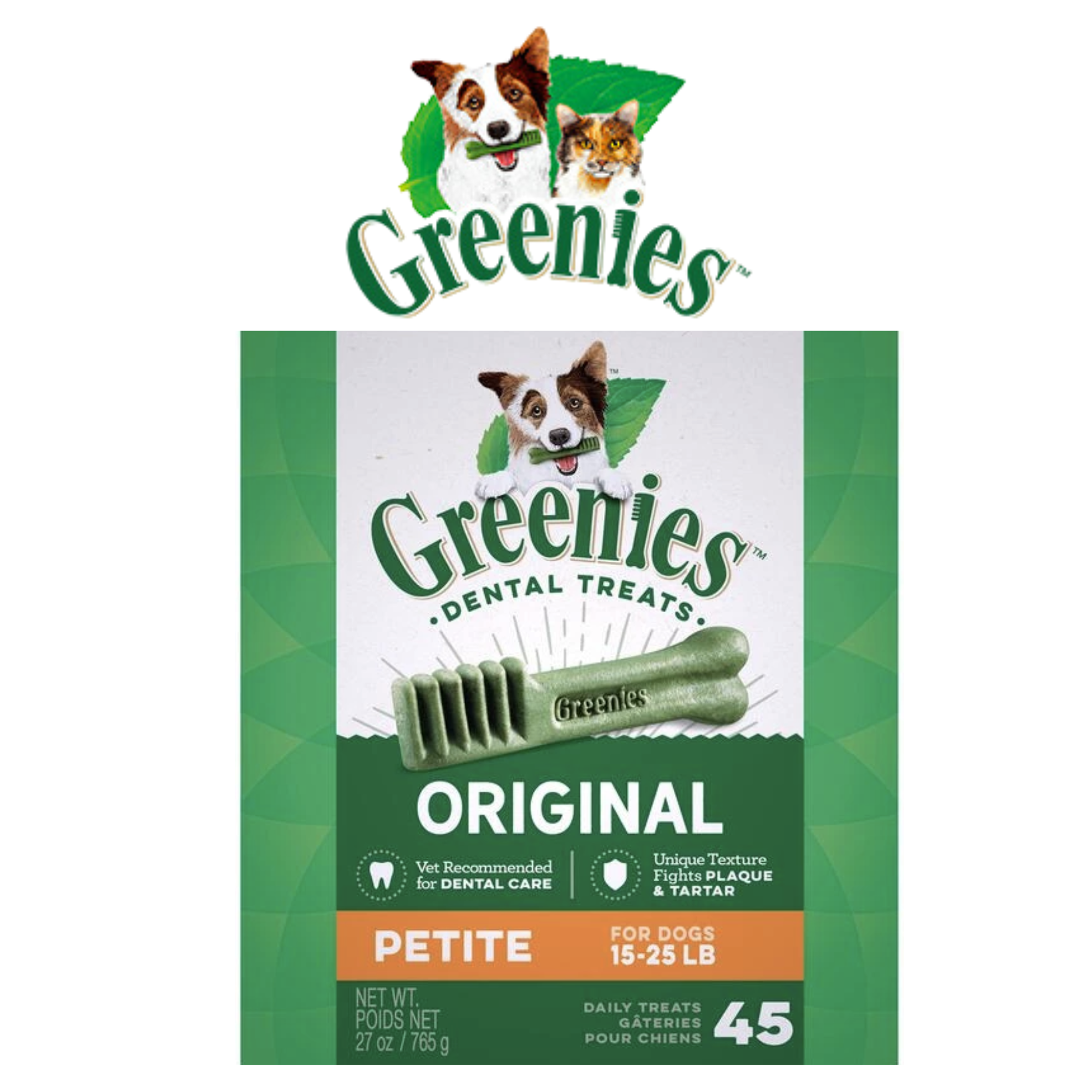 Greenies - 原味系列潔齒骨 小型犬 27安士 (適合7-11公斤)