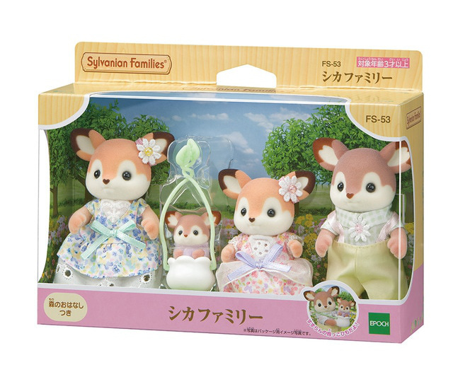 《森林家族》梅花鹿家庭組