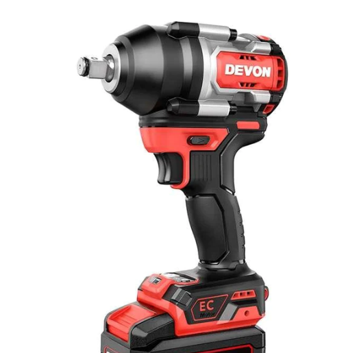 "DEVON" 大有牌20V強力型衝擊扳手1/2"(4分)(扭力850/1000NM)(凈機)-[5759-LI-Z]