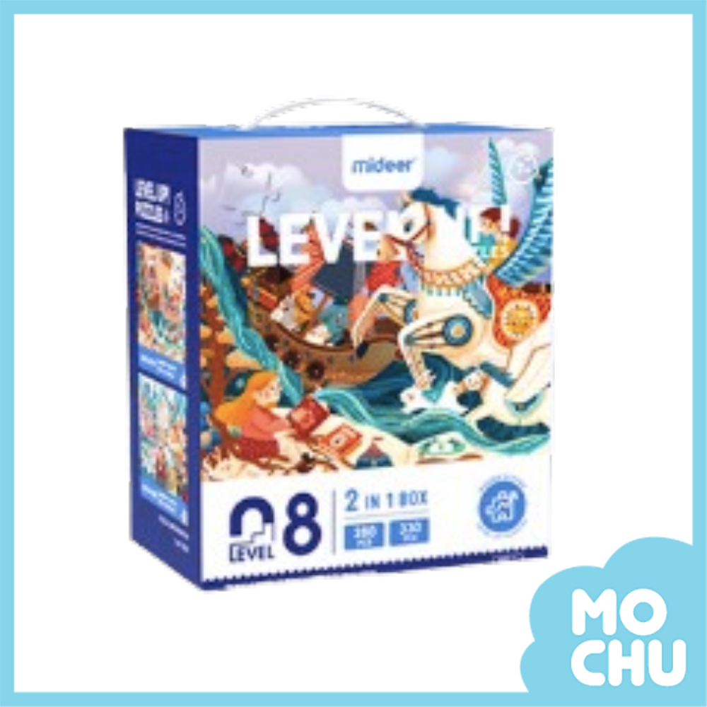 魔法書與童話樂園二合一拼圖