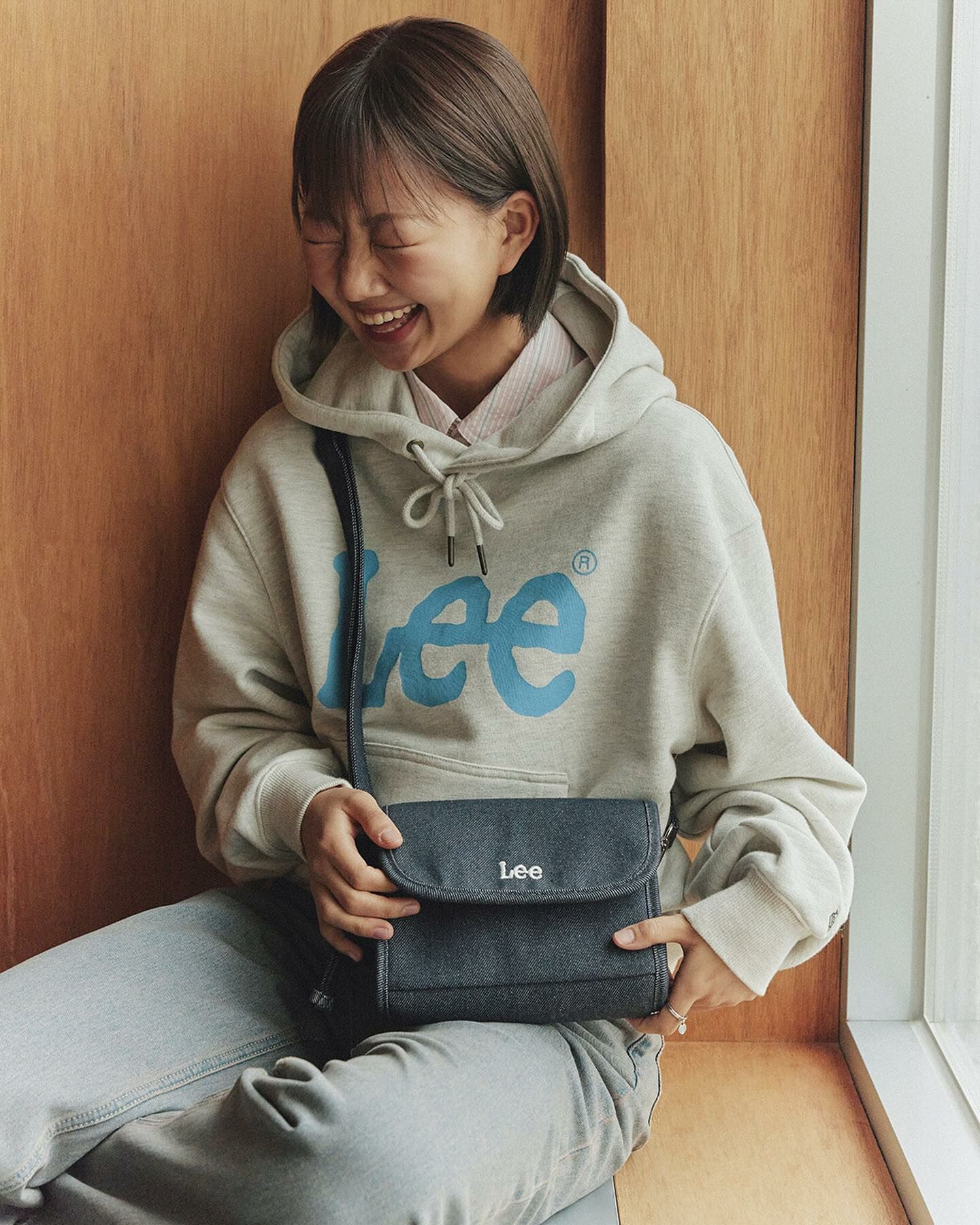 LEE 韓國限定COTTON MINI CROSSBAG (3色)