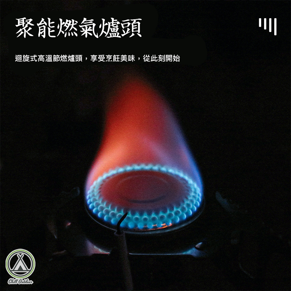 分離式迷你強力瓦斯爐 (贈轉接頭)