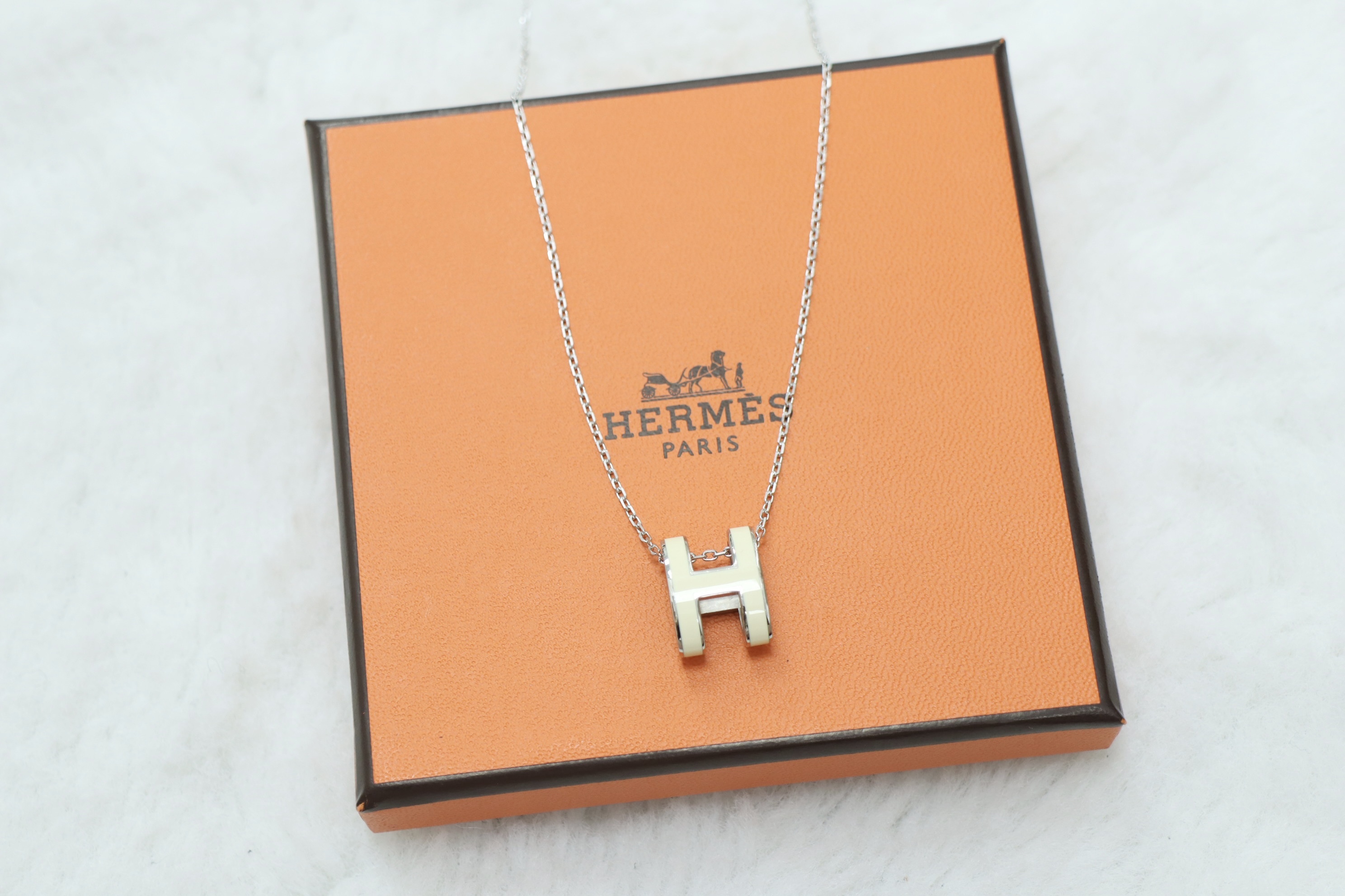 Hermes Pop H白銀吊墜🤍