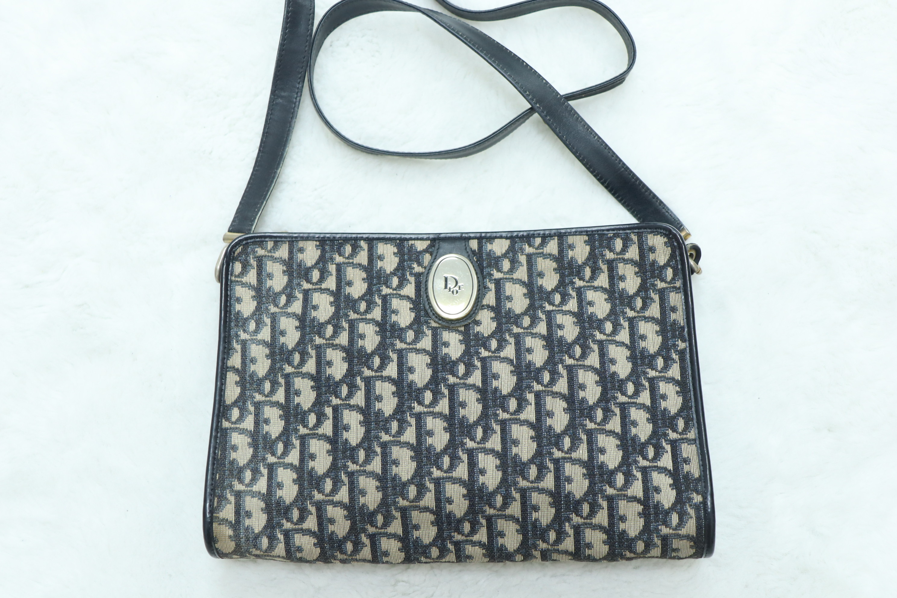 Dior 老花斜孭袋💙