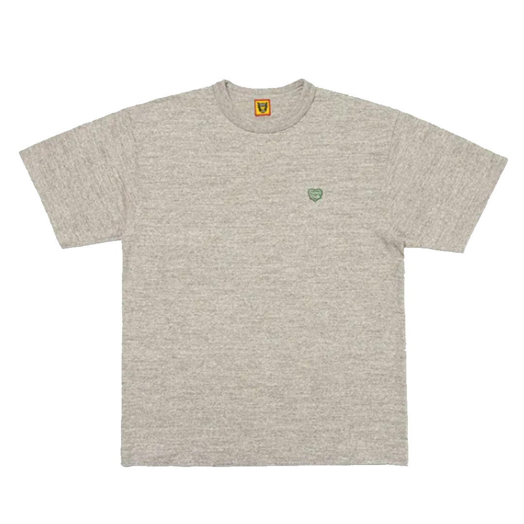 HUMAN MADE HEART BADGE KNITTED TEE 電繡愛心短T | FLOMMARKET