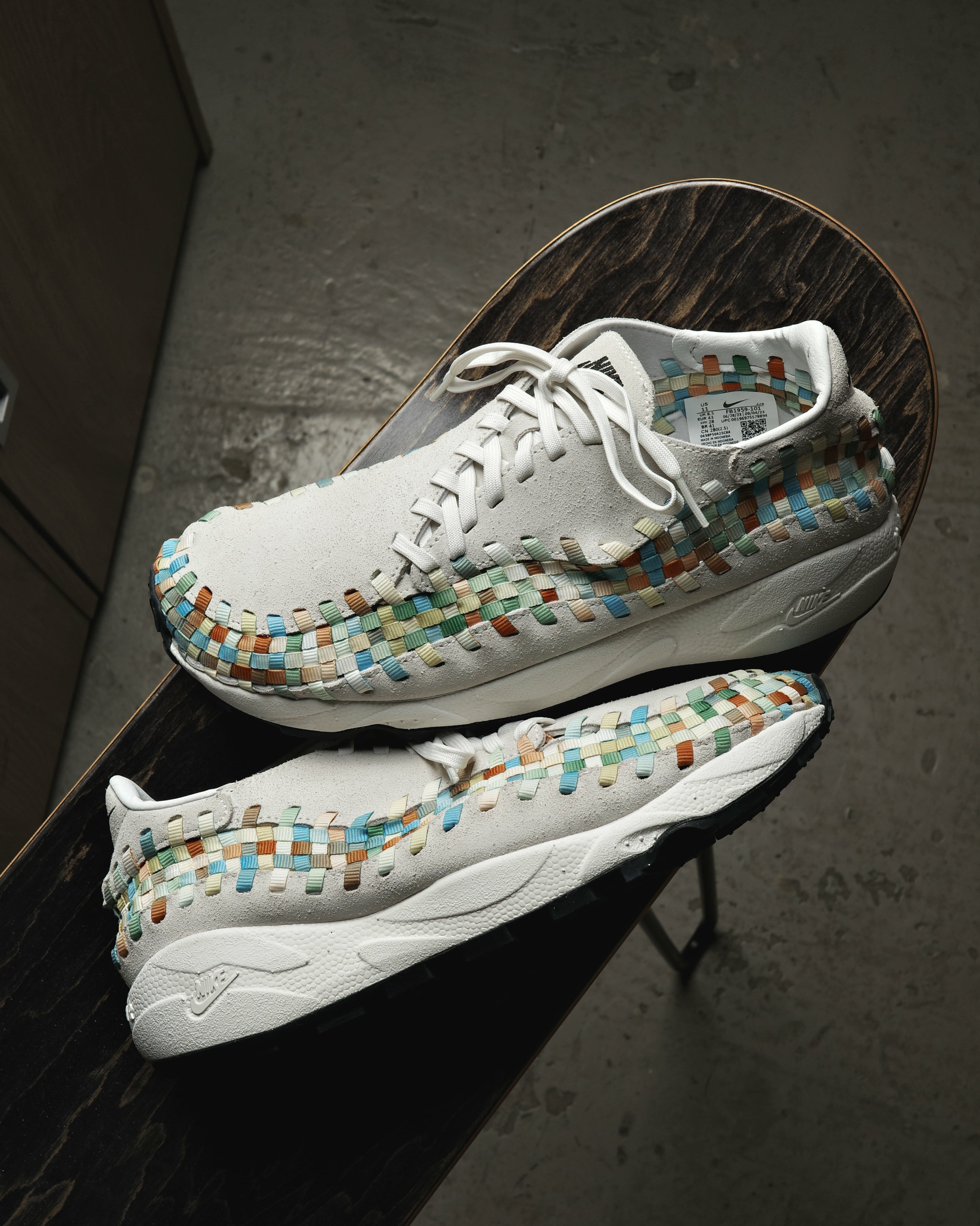 [現貨] Nike Air Footscape Woven Rainbow | FB1959-101