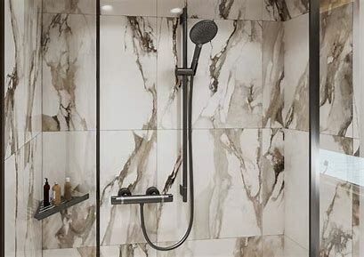 Hansgrohe AddStoris 浴室轉角置物架｜可瀝水｜黑鉻色