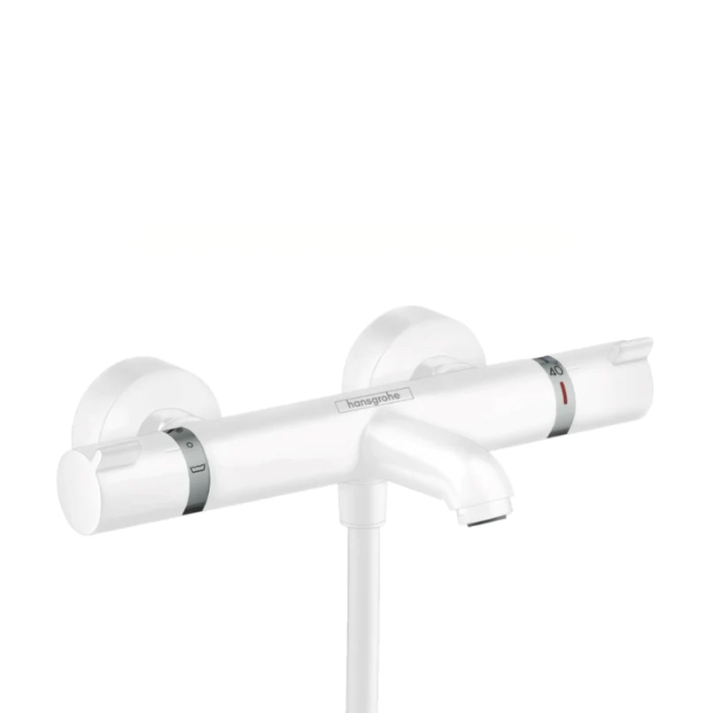 Hansgrohe Ecostat Comfort 定溫龍頭｜雙出水｜13114｜烤漆白