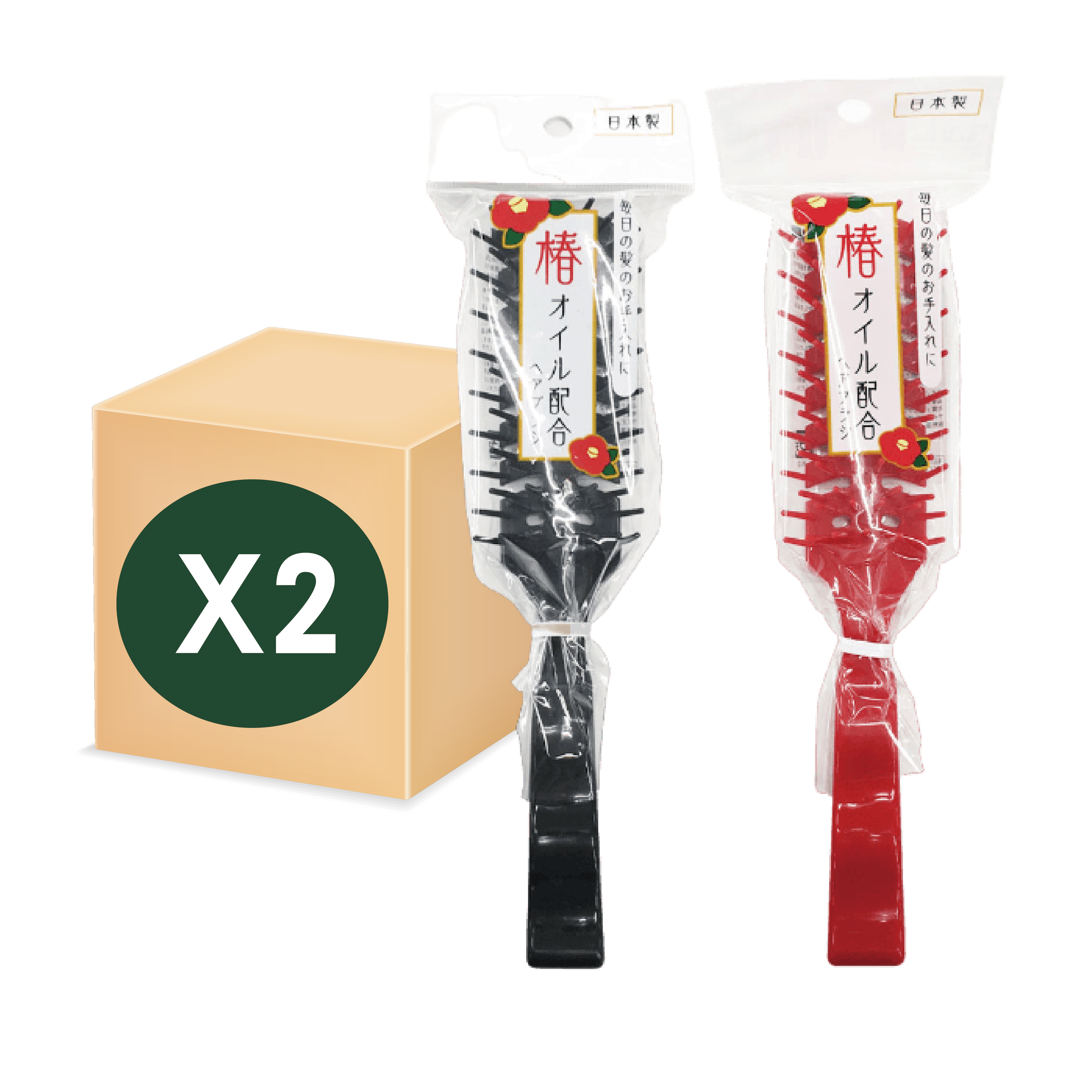 Motobayash i山茶油髮刷TB-4-2 (3盒)