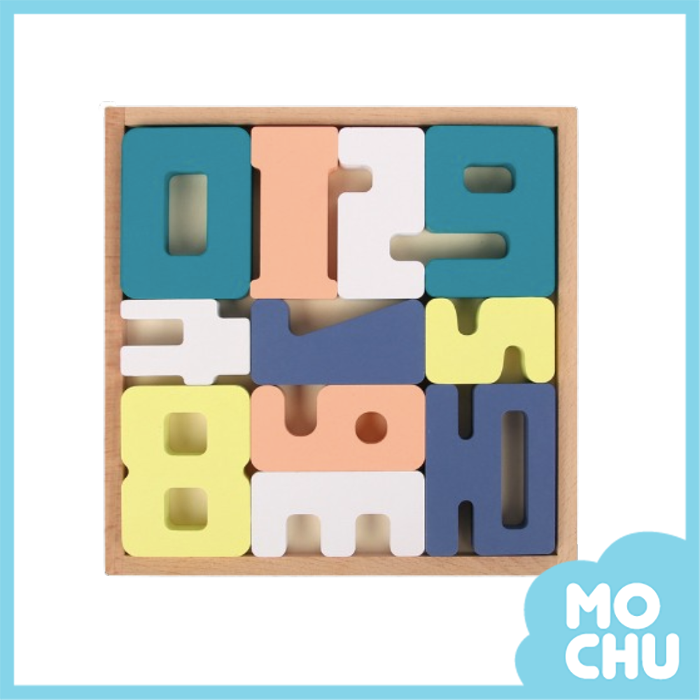數字俄羅斯拼圖積木