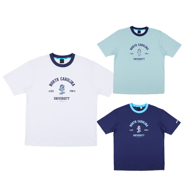 NCAA 短T 北卡羅來納 拉美西斯 三色 短袖 中性 74251004-