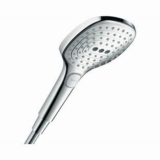 Hansgrohe Select E 120 雨中之舞三段按鍵式蓮蓬頭 (方)|亮鉻 Chrome