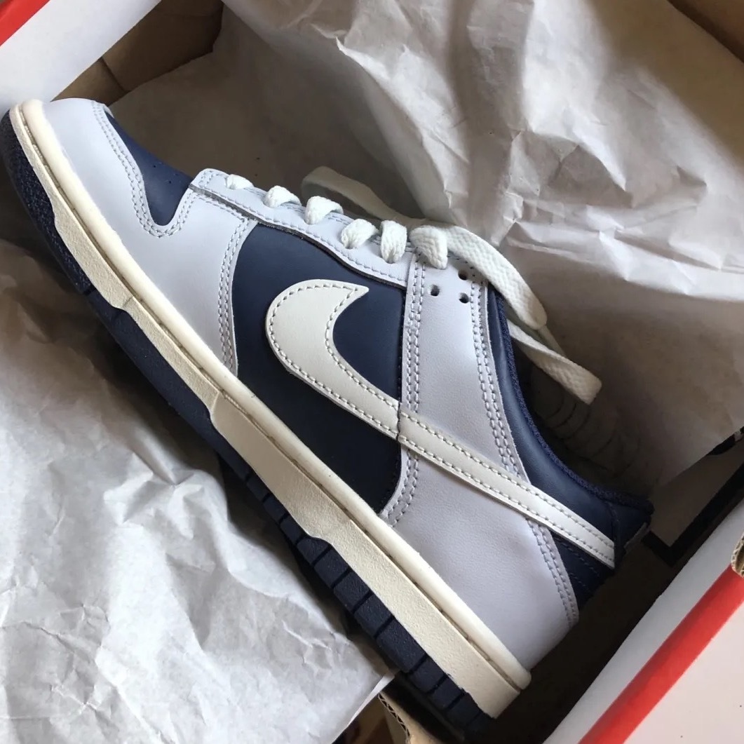 NIKE DUNK LOW GS 反轉 海軍藍 灰藍 淺藍 黑曜石 大童鞋 FB9109-002 / 預購