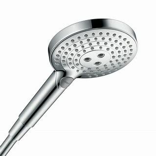 Hansgrohe Select S 120 雨中之舞三段按鍵式蓮蓬頭 (圓)｜亮鉻色