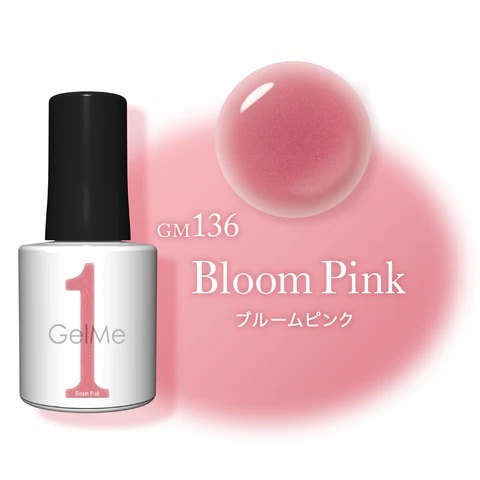 日本Gelme1可撕式Gel甲油 GM136 Bloom Pink