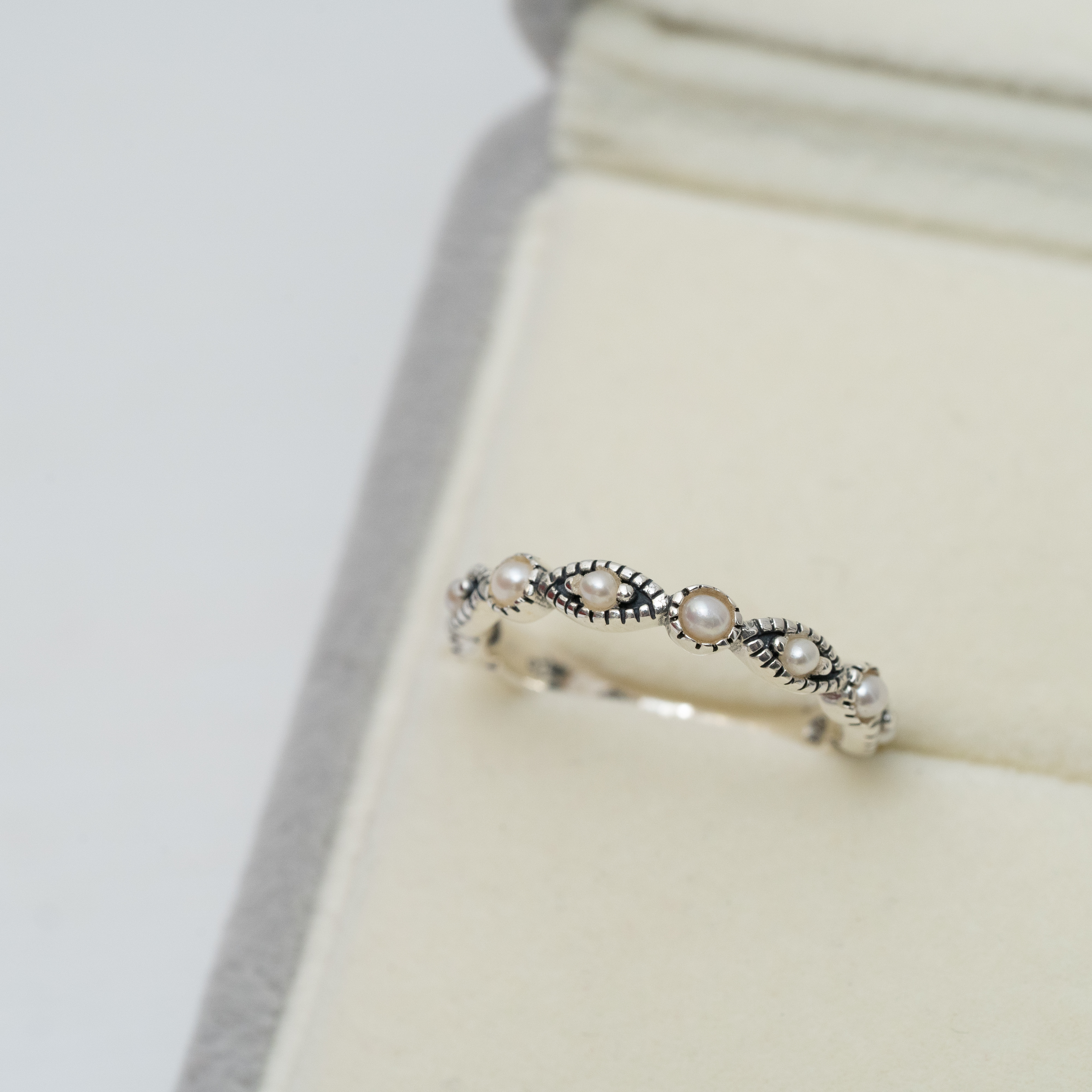 天然真珠戒指 svr48