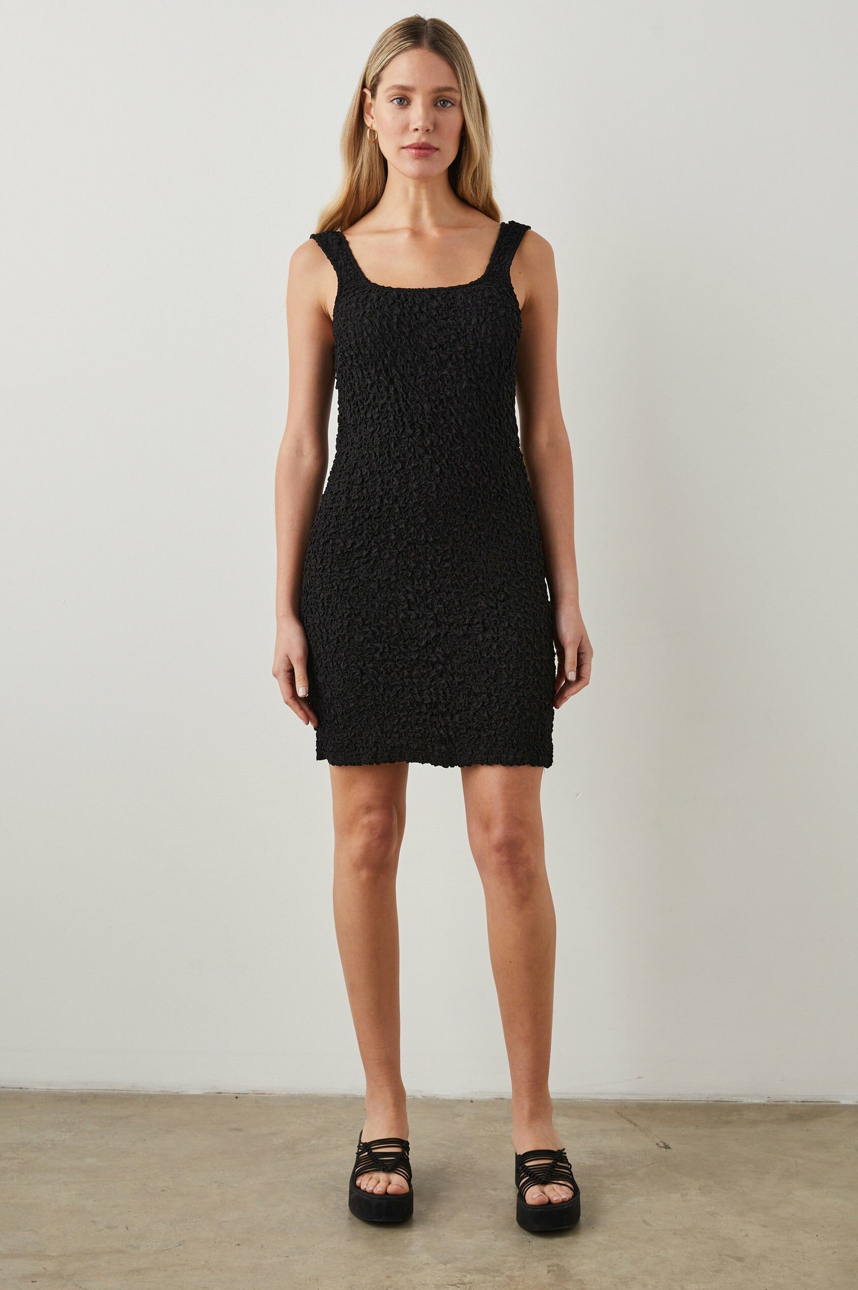 Julie Mini Dress 黑色短洋裝