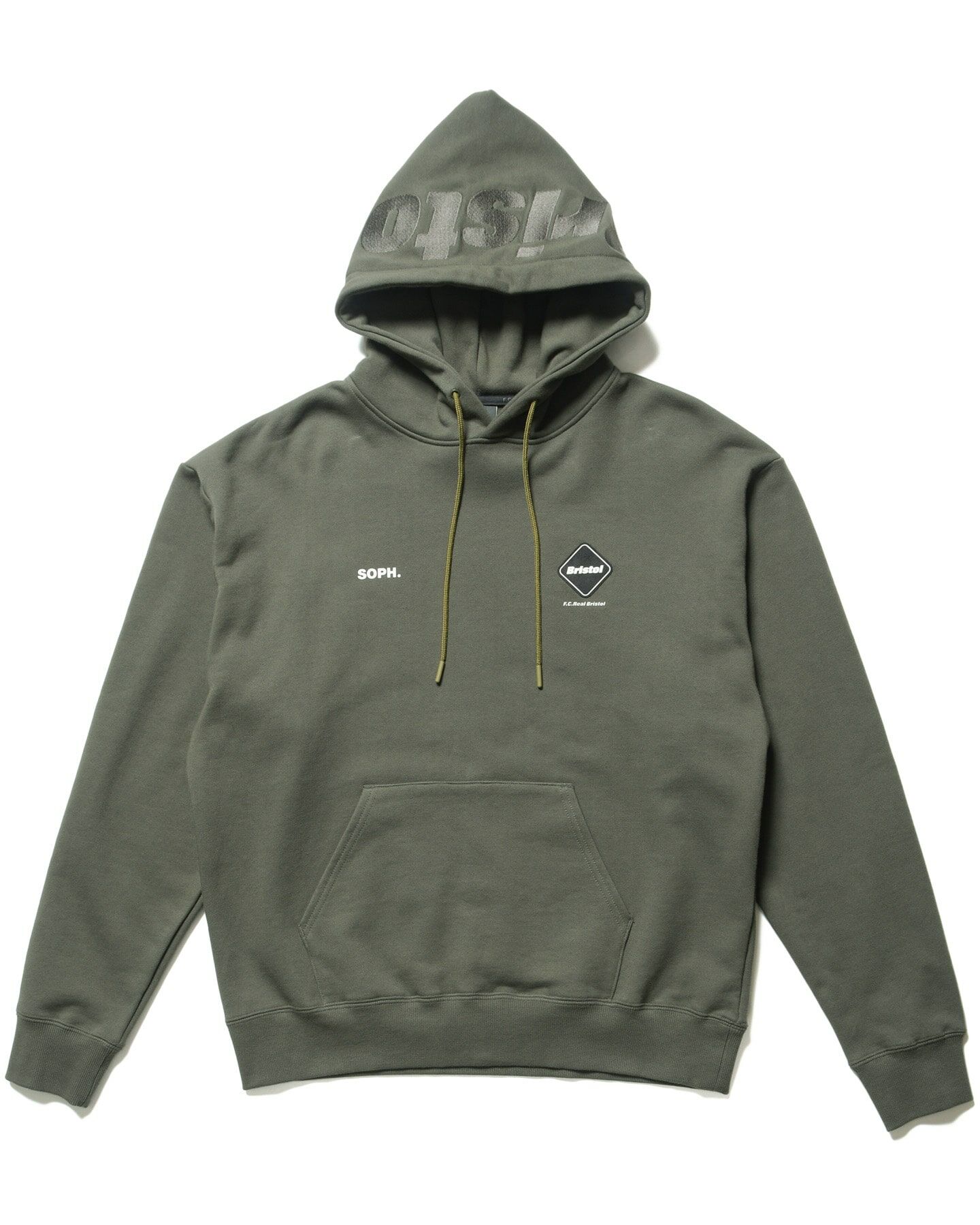 F.C.Real Bristol HOOD LOGO TEAM SWEAT HOODIE FCRB-2400