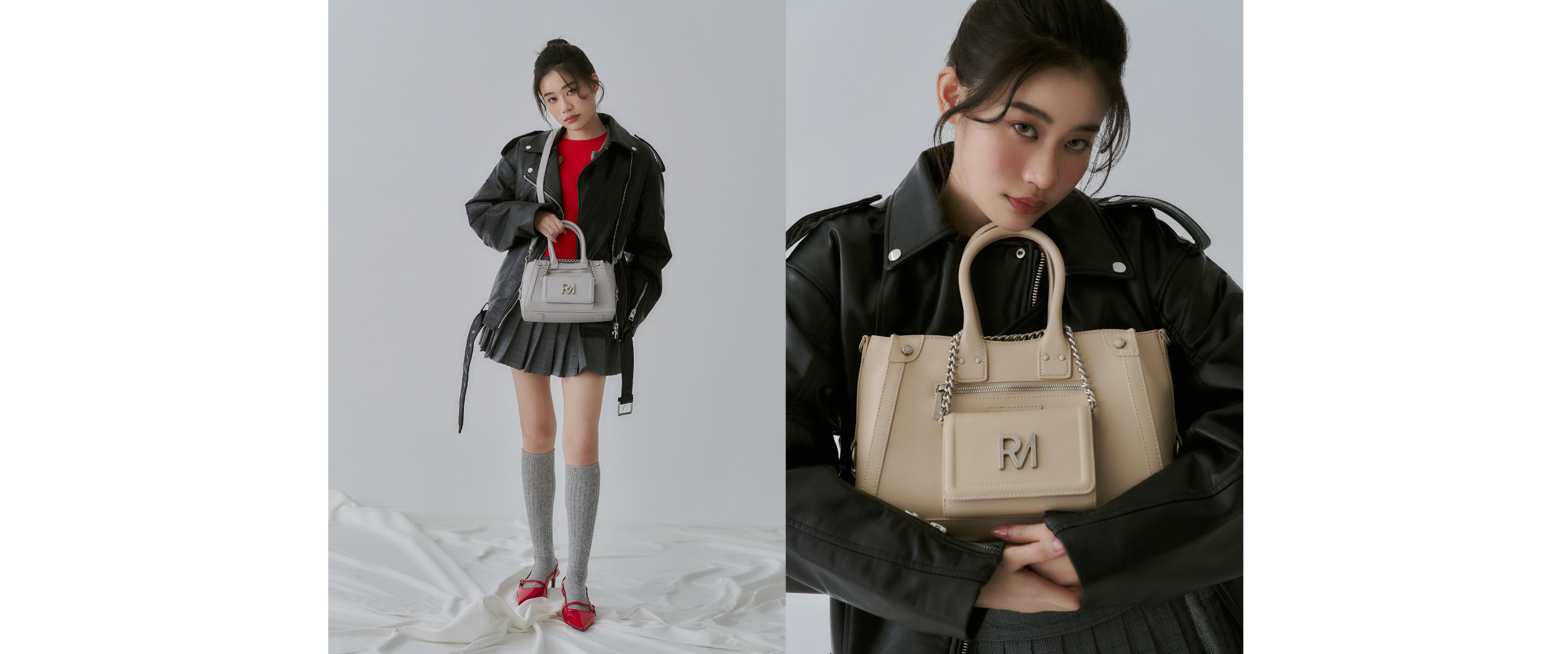 剛柔共存—黑膠狂想手提包