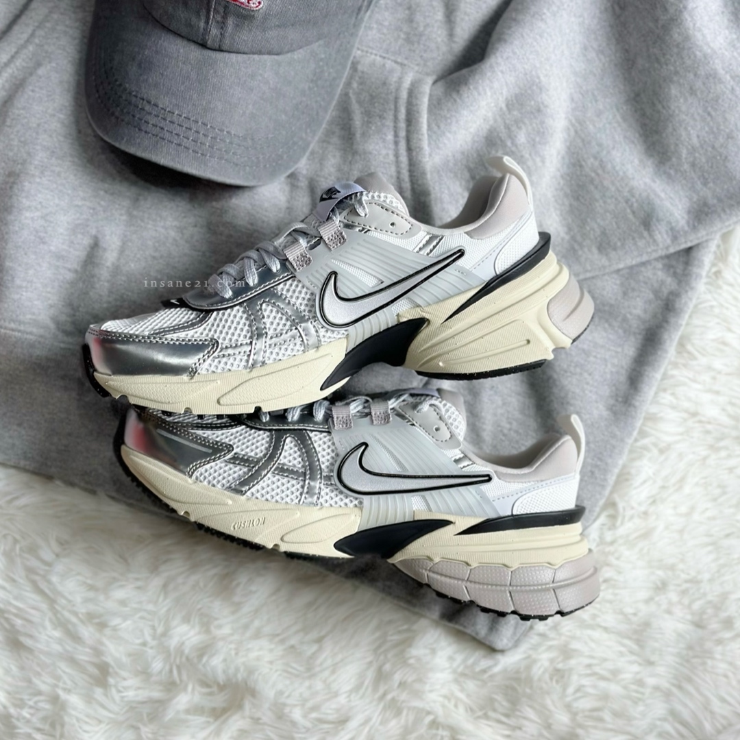 NIKE V2K RUN RUNTEKK 銀米白 復古 老爹鞋 FD0736-100/HJ4497-100男鞋