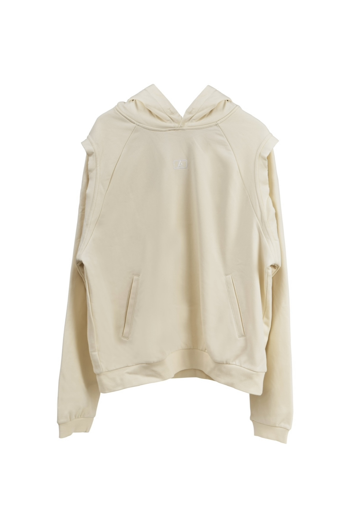 KLONE AW23 COLLECTION “ Daily Sense “  - “ Daily Sense “ Vest Hoodie - Off White