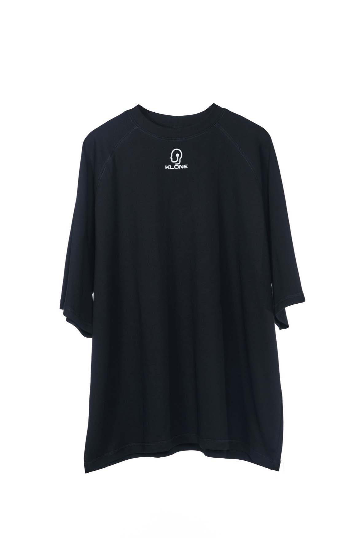 KLONE SS23 COLLECTION “KLONE with the K”  - Raglan Sleeve Wide Fit Top - Black