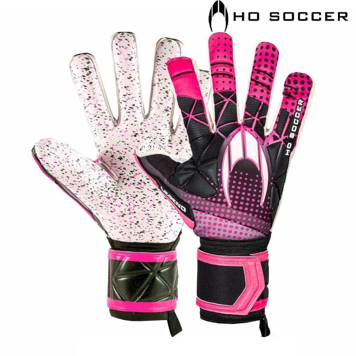 HO SOCCER SSG LEGEND II NEGATIVE HYPER PINK 童裝 龍門手套