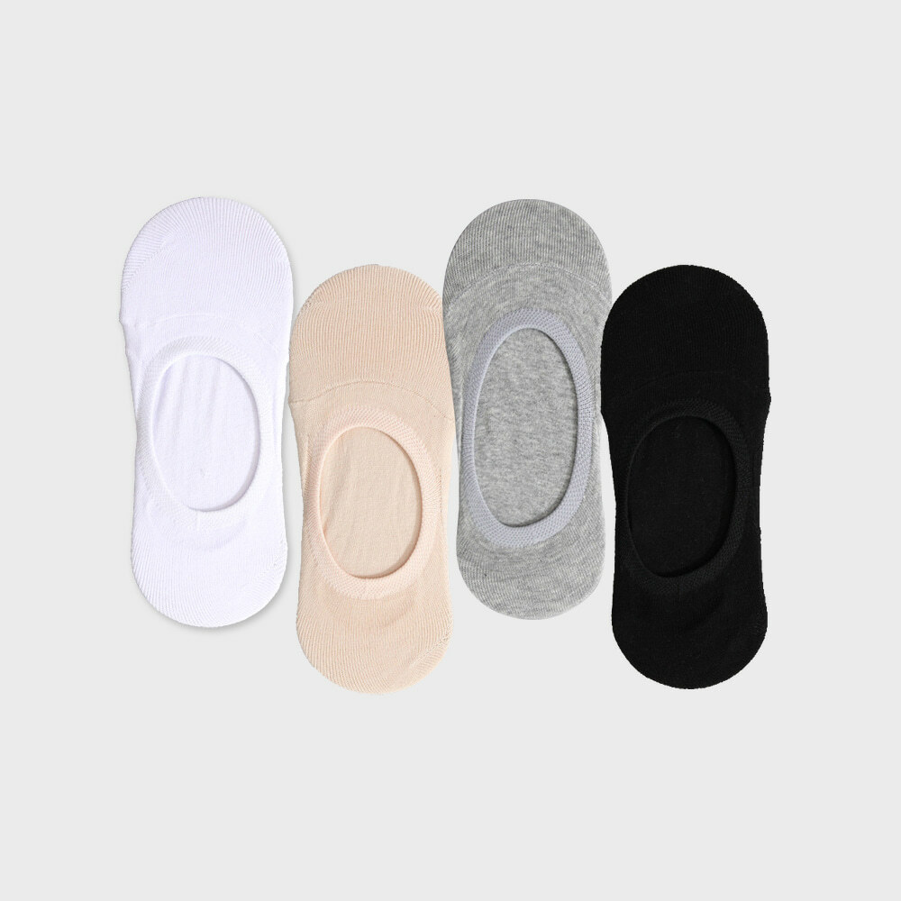 【7 Pairs SET】Banana Sisters Fake Socks Cotton Overshoes 7Feet